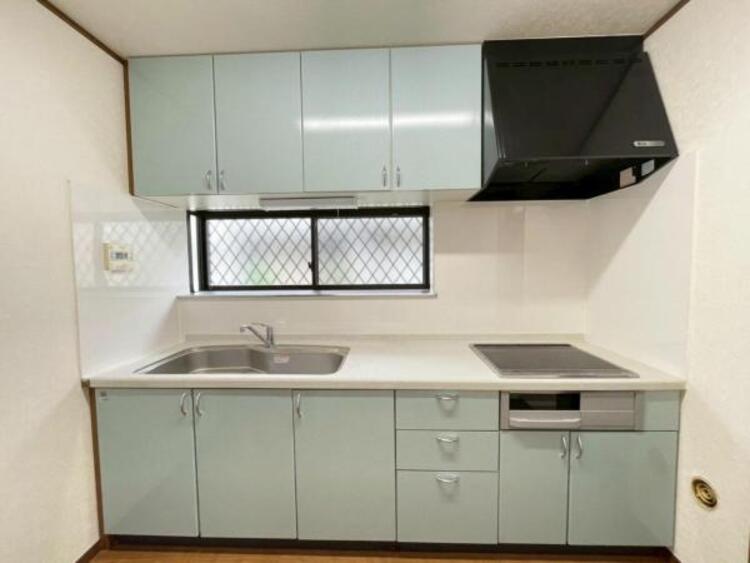 キッチン 油跳ねのお掃除もらくらくの前面パネルでお料理がはかどります 