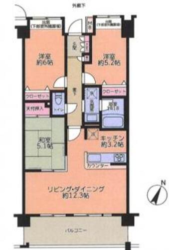 サニーコート八王子第4の物件画像