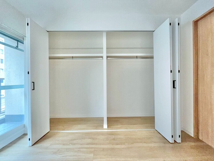 収納 居室にはクローゼットがあり、荷物もスッキリ収納して快適にお過ごしいただけます。