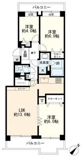パークシティ本牧Ｈ棟の物件画像