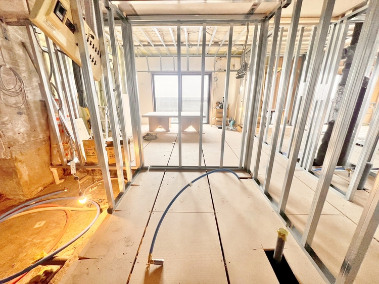 その他 十分な広さの脱衣所。※内装リフォーム中です