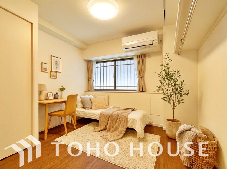 内装 【＊配置してある家具や小物はCGによるイメージ画像です。ROOM】感性を育むプライベートルームはシンプルでスマートな空間。