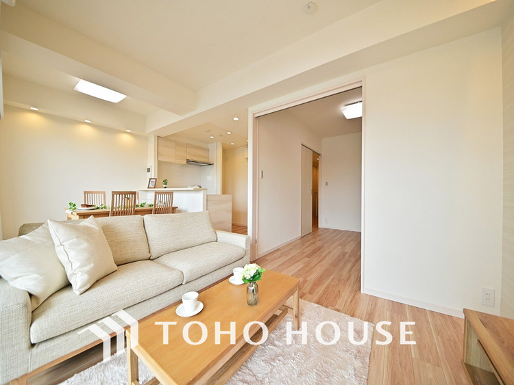 内装 ゆったりとくつろげる上質なリビングダイニング