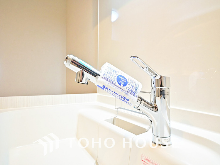 その他 浄水機付きのシステムキッチンでお料理も楽しくなりますね