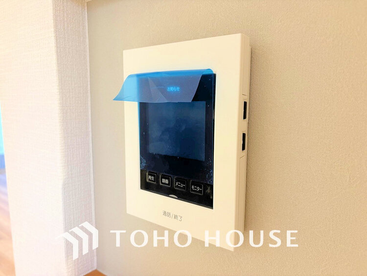 その他 モニター付きインターホンで安心のセキュリティです