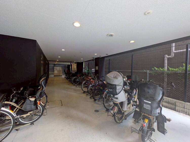 設備 【駐輪場】駐輪場も綺麗に整頓されています。※空き状況は都度ご確認下さい。