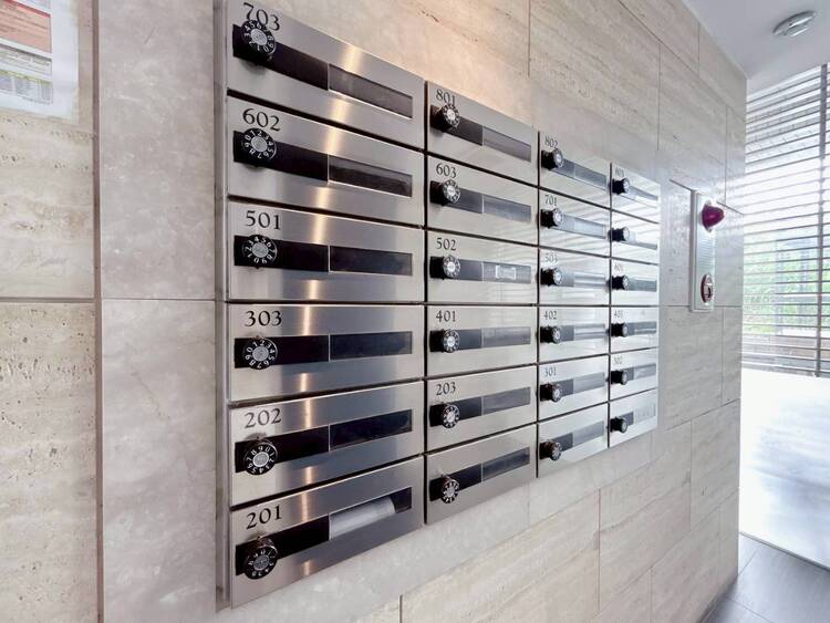 設備 郵便受けも、きちんと管理されています。