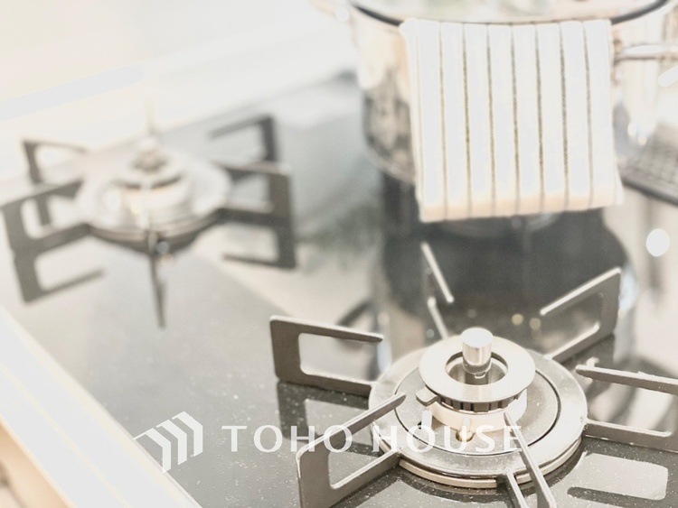 キッチン 【KITCHEN】◆家族のおはよう◆の声を笑顔で迎えてあげられるシステムキッチン。朝ごはんが楽しみでちょっと早起きしたくなるんです。