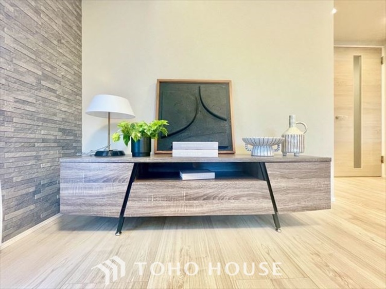 内装 【LIVING】◆simple is best◆無駄のない綺麗なつくりのリビングルームであなただけの暮らしを。