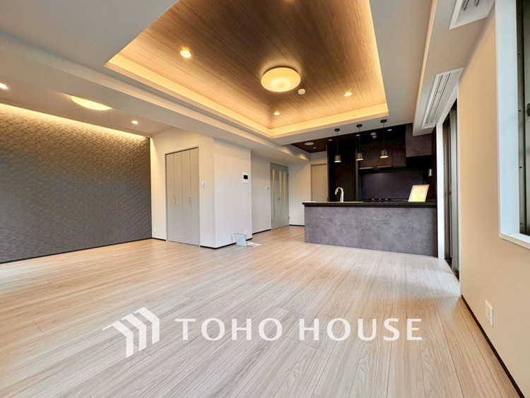 内装 【LIVING】◆simple is best◆無駄のない綺麗なつくりのリビングルームであなただけの暮らしを。