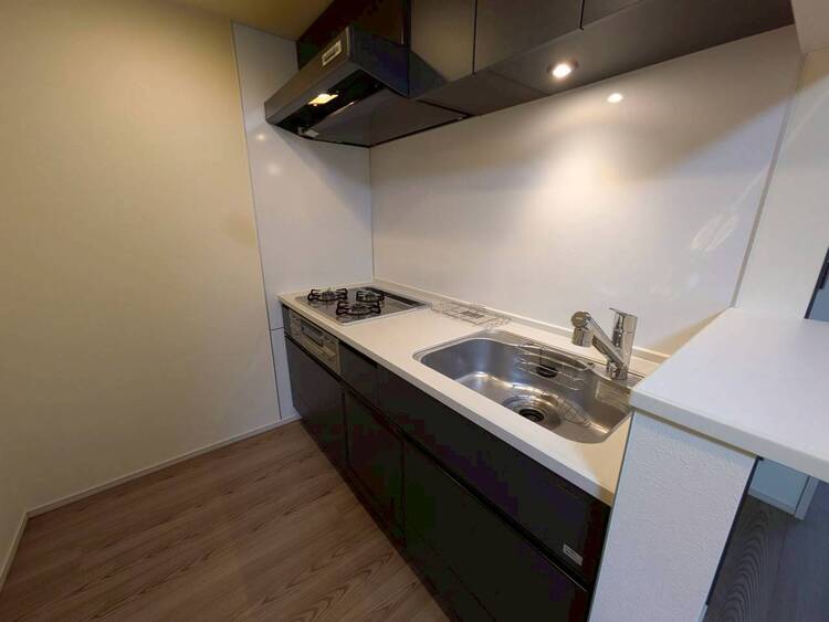 キッチン 開放感のあるキッチンスペース。調理をしながら、会話も弾みそうですね。