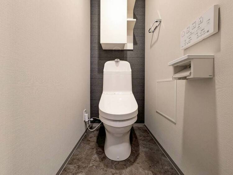 トイレ 清潔感の高いお手洗い。