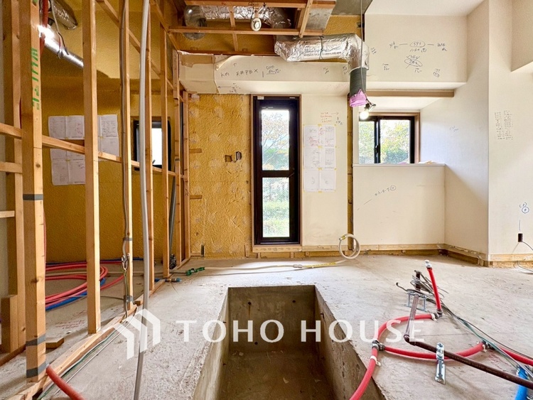 その他 現在改装中◆開放的◆後片付けが楽なシステムキッチン。収納スペースの充実！