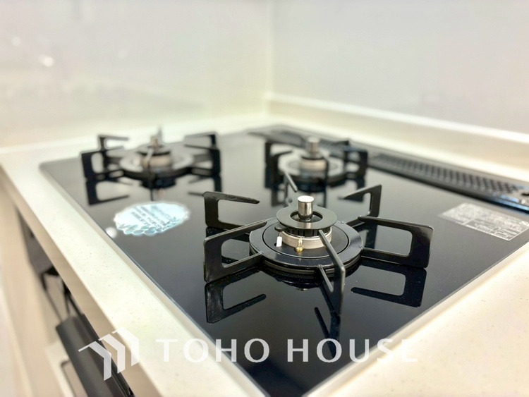 キッチン ◆家族のおはよう◆の声を笑顔で迎えてあげられるシステムキッチン。朝ごはんが楽しみでちょっと早起きしたくなるんです。