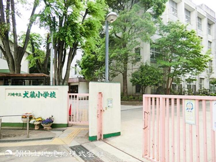 周辺 犬蔵小学校1480ｍ