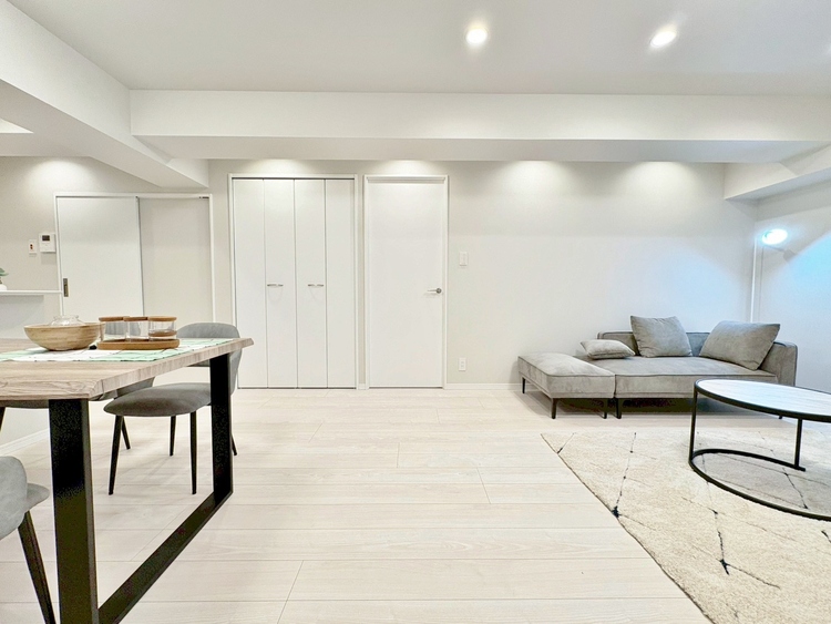 居間 ひとつひとつの空間に宿した機能性、そして美意識。