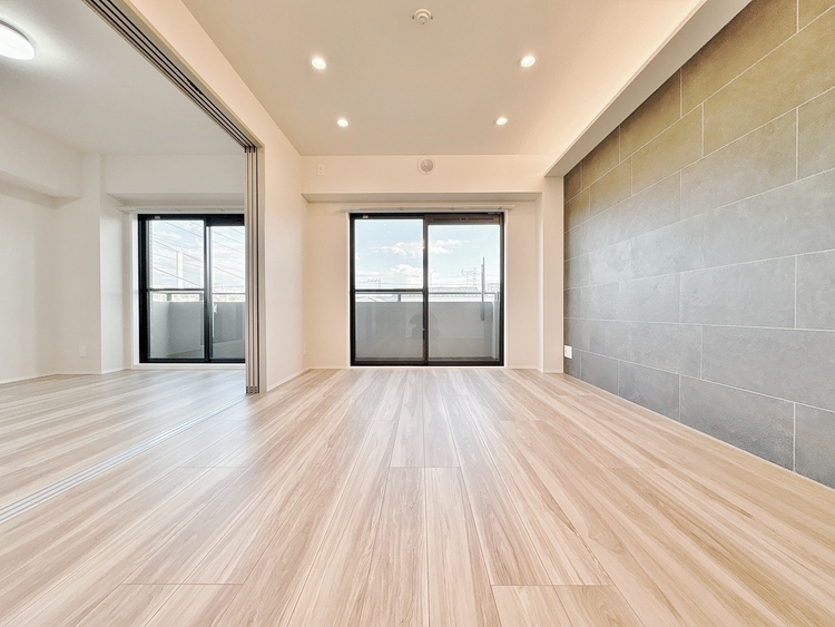 居間 ひとつひとつの空間に宿した機能性、そして美意識。