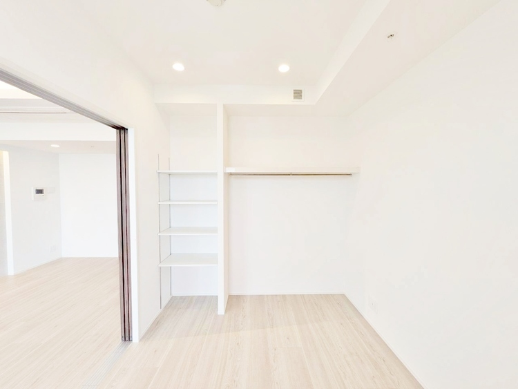 収納 居室にはクローゼットがあり、荷物もスッキリ収納して快適にお過ごしいただけます。