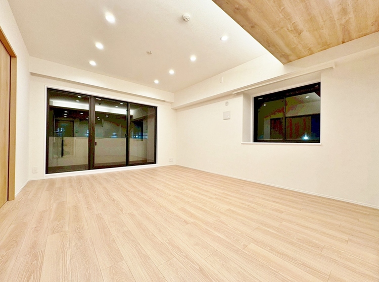 居間 豊かな居住性と、安心感を満たすクオリティが見事に調和した住空間。