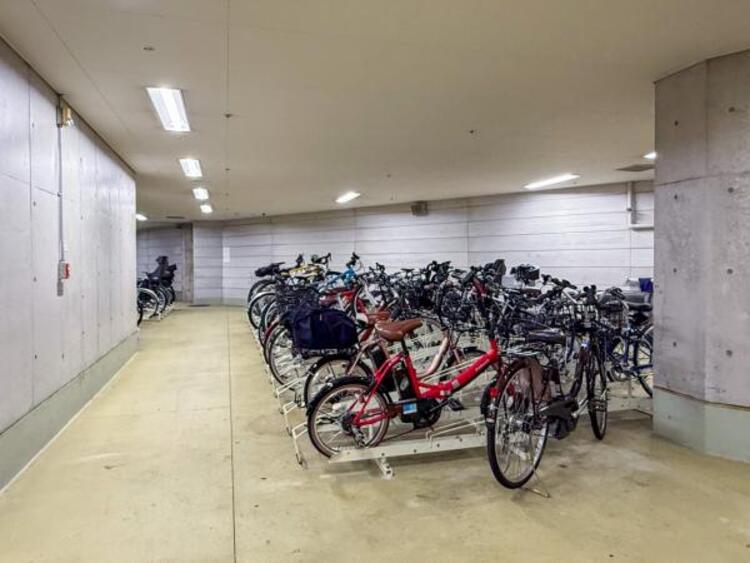 その他 敷地内に設けられた駐輪スペース。