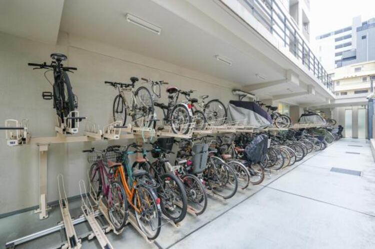 その他 敷地内に設けられた駐輪スペース