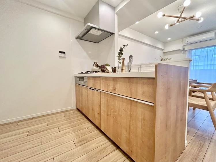 その他 開放感のあるキッチンスペース。調理をしながら、会話も弾みそうですね。