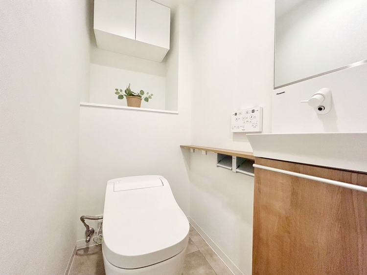 その他 清潔感の高いお手洗い。