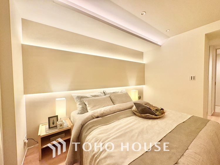 内装 寝室は一日の疲れを癒す大切な空間。快適で落ち着けるおすすめの間取りです。