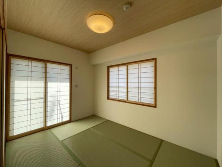 内装 お子様のプレイスペースや書斎、寝室としてなどフレキシブルに使える和室 