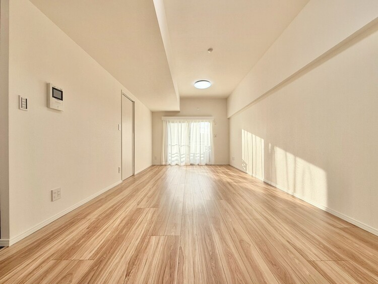 居間 豊かな居住性と、安心感を満たすクオリティが見事に調和した住空間。