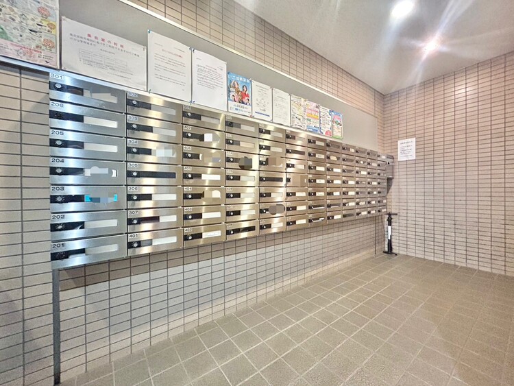 その他 郵便物を受け取るための郵便受けも、きちんと管理されています。