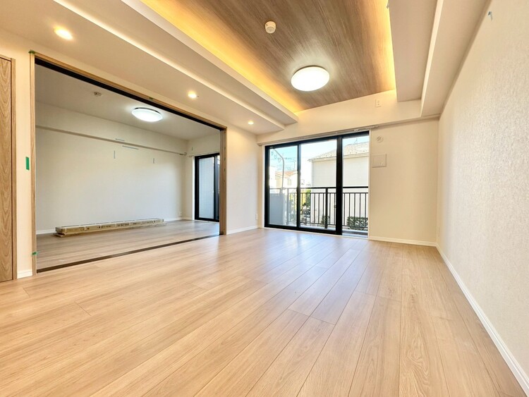 居間 「空間が織り成すひとつ先の住み心地」を演出します。