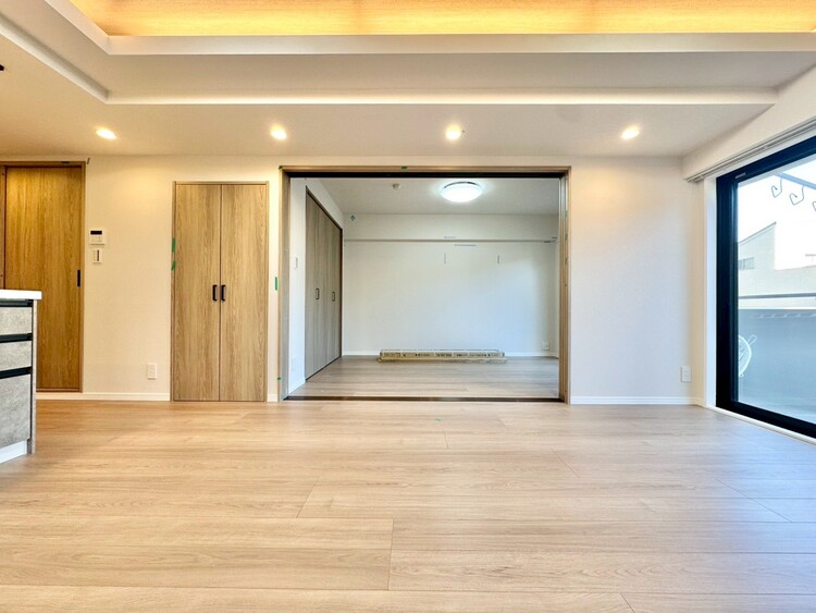 居間 ひとつひとつの空間に宿した機能性、そして美意識。