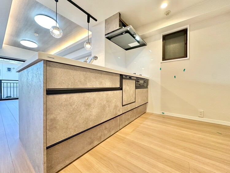 キッチン 洗練されたスタイリッシュなデザイン性と使いやすさを備えた仕様。