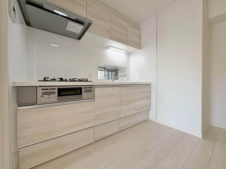 キッチン 洗練されたスタイリッシュなデザイン性と使いやすさを備えた仕様。