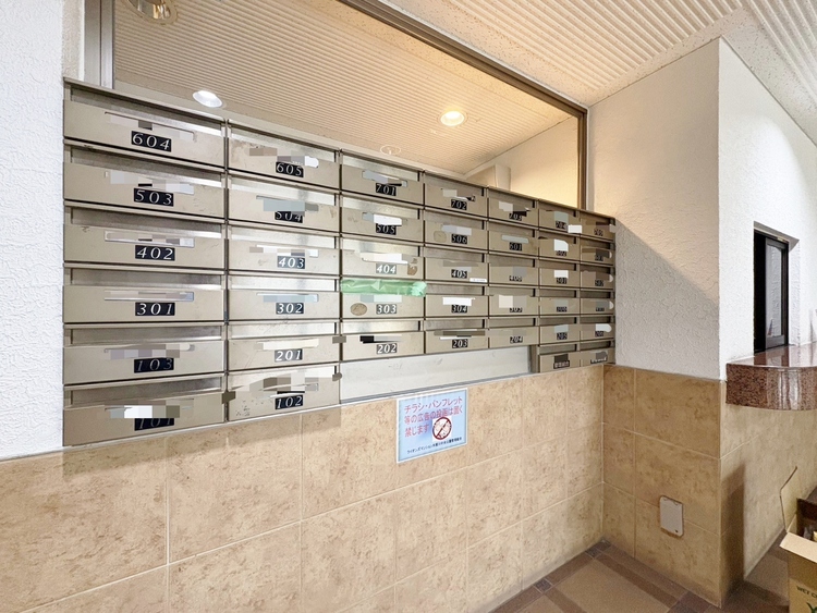その他 郵便物を受け取るための郵便受けも、きちんと管理されています。