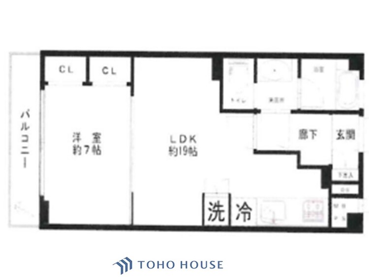 間取り 【house the light is illuminat】採光と風　家事導線も比較的良好で、風通しの良さで過ごしやすい麗(うら)らかな気分にさせてくれるリビング