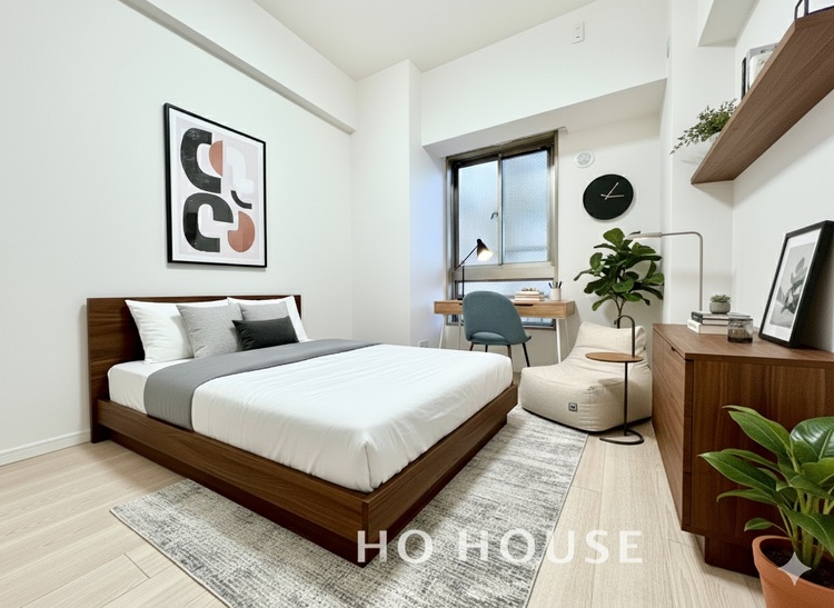 内装 ＊配置してある家具や小物はCGによるイメージ画像です。【Private room】感性を育むプライベートルームはシンプルでスマートな空間。