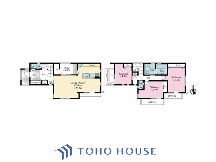 間取り 家族みんなの笑顔が、笑い声が絶えない幸せいっぱいのこの場所で新たな生活が始まる。