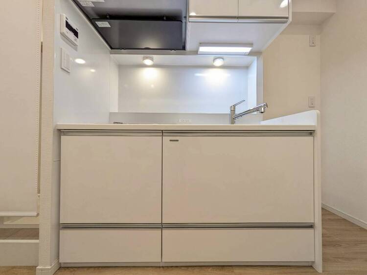 キッチン 使いやすくスタイリッシュなキッチン空間になっております。