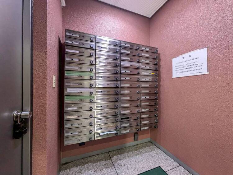 設備 郵便受けも、きちんと管理されています。