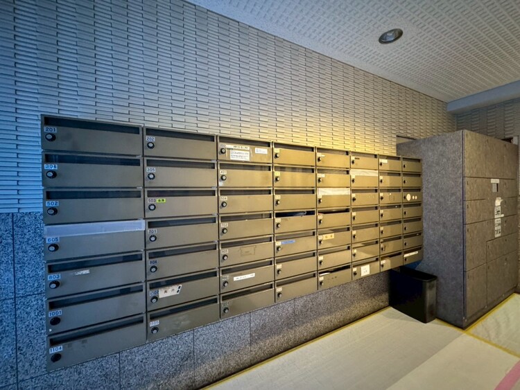 設備 郵便受けも、きちんと管理されています。