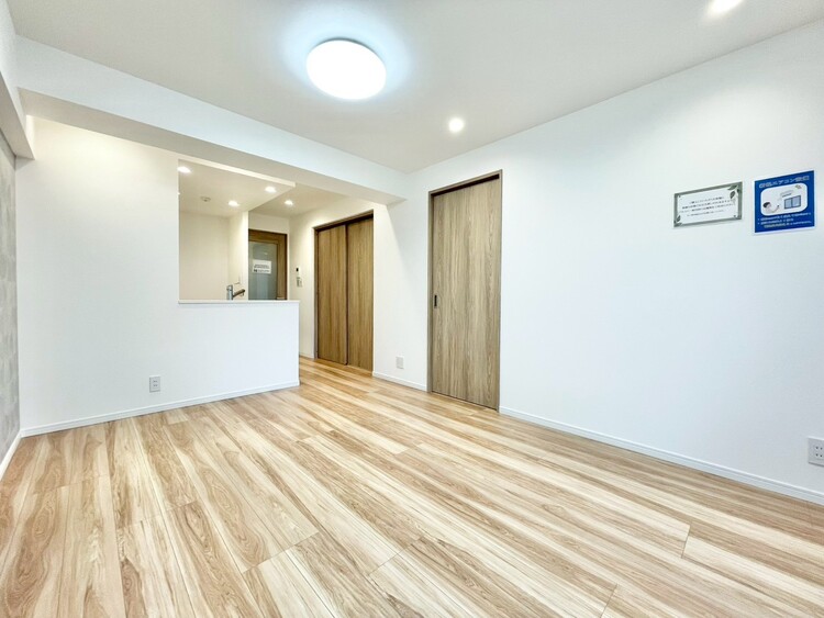 居間 豊かな居住性と、安心感を満たすクオリティが見事に調和した住空間。