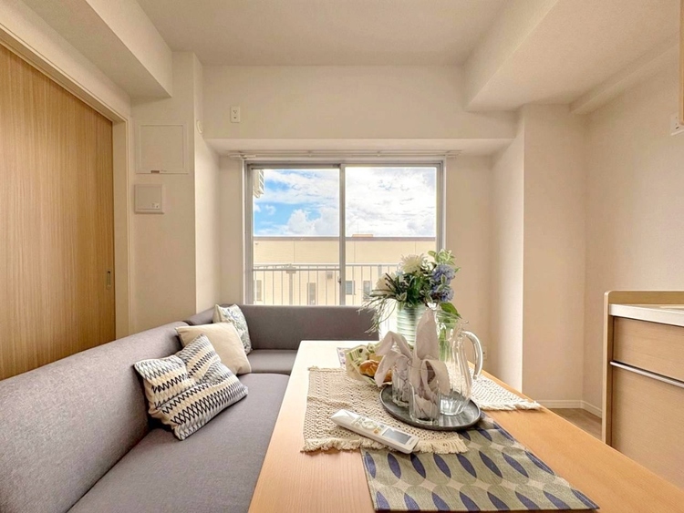 居間 豊かな居住性と、安心感を満たすクオリティが見事に調和した住空間。