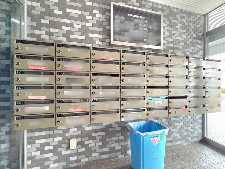 その他 郵便物を受け取るための郵便受けも、きちんと管理されています。