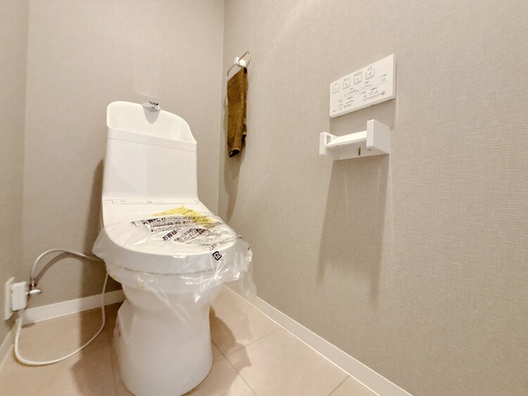 トイレ 暮らしの中のさりげないひとときの快適さにも、こだわりを、持って設備を配しております。