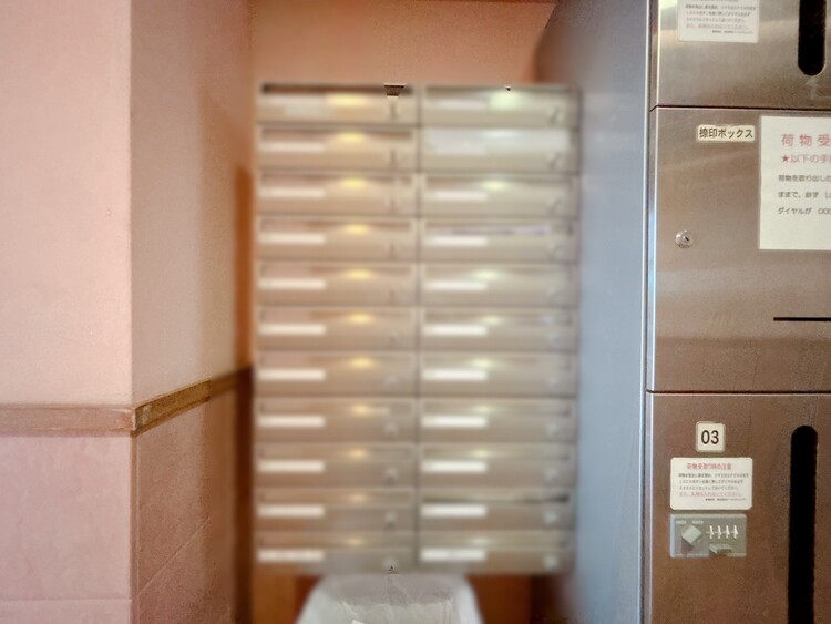 設備 郵便物を受け取るための郵便受けも、きちんと管理されています。