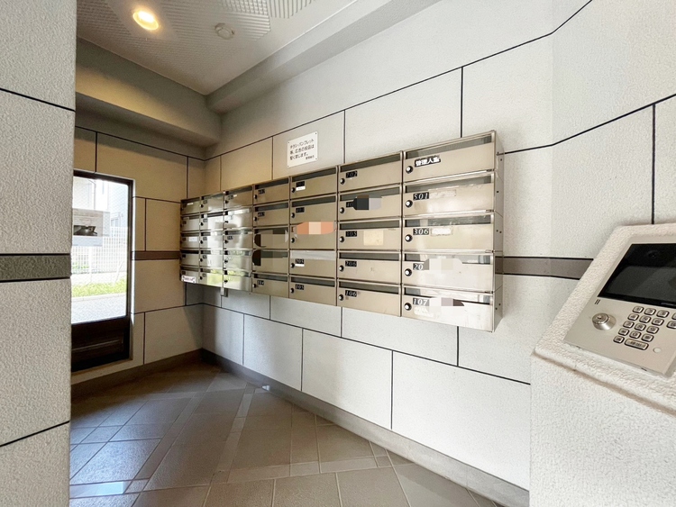 その他 郵便物を受け取るための郵便受けも、きちんと管理されています。