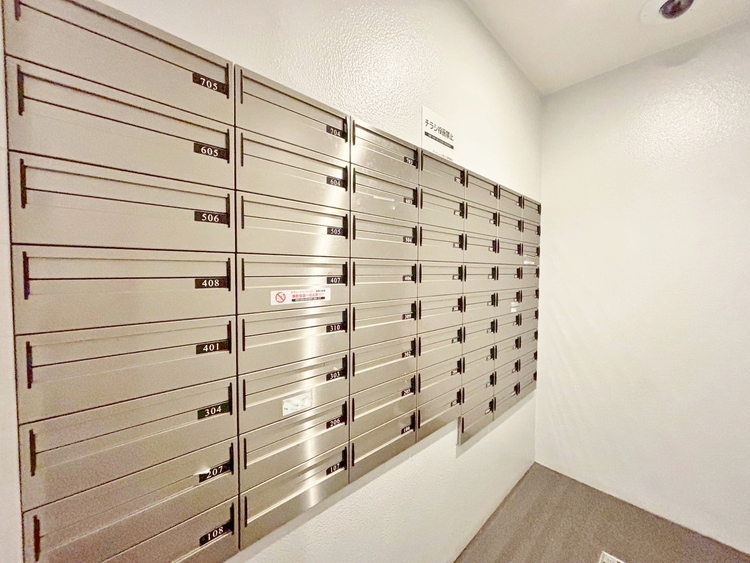 その他 郵便物を受け取るための郵便受けも、きちんと管理されています。