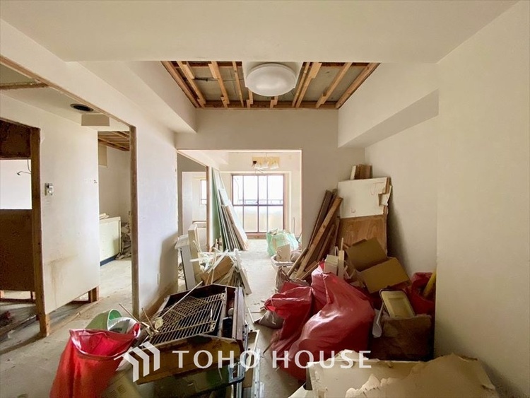 キッチン 現在改装中◆家族のおはよう◆の声を笑顔で迎えてあげられるシステムキッチン。朝ごはんが楽しみでちょっと早起きしたくなるんです。